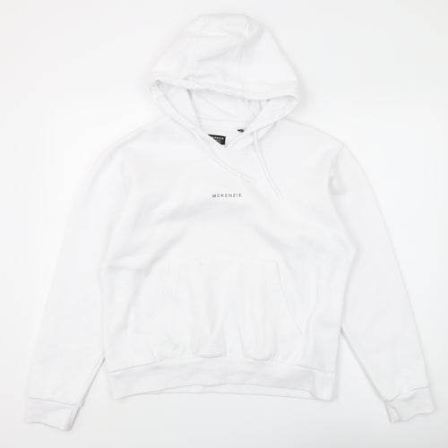 McKenzie Women's White Pullover Hoodie Size 10
