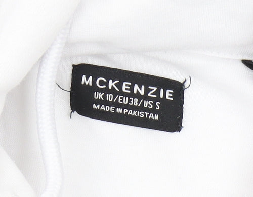 McKenzie Women's White Pullover Hoodie Size 10