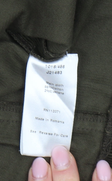 Jigsaw Women's Green Corduroy Pencil Skirt Size 10