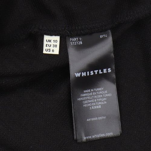 Whistles Black Women's Dress Size UK 10