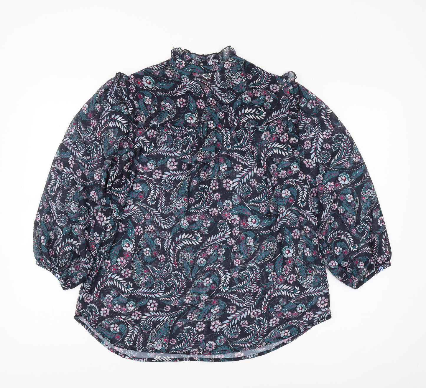 Joe Browns Women's Multicoloured Floral Tunic Blouse Size 10