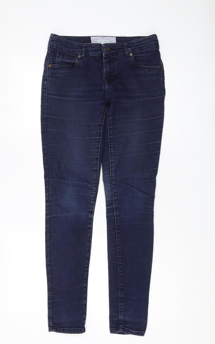 Women's Blue Skinny Jeans - 8R, Excellent Condition
