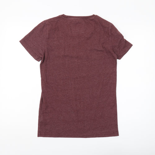 SoulCal & Co Men's Red Graphic Print T-Shirt, Size S