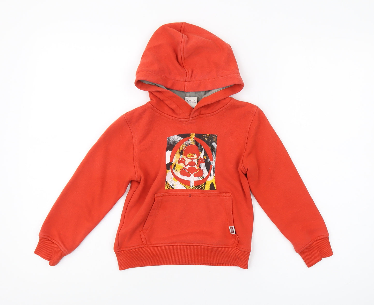 Saltrock Boys Red Pullover Hoodie 2-3 Years Graphic Print