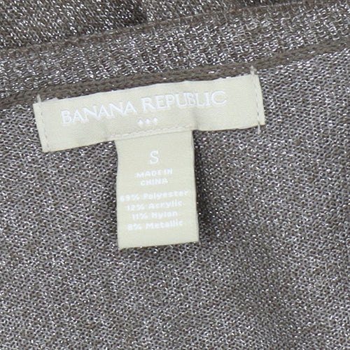 Banana Republic Women's Brown Scoop Neck Jumper S