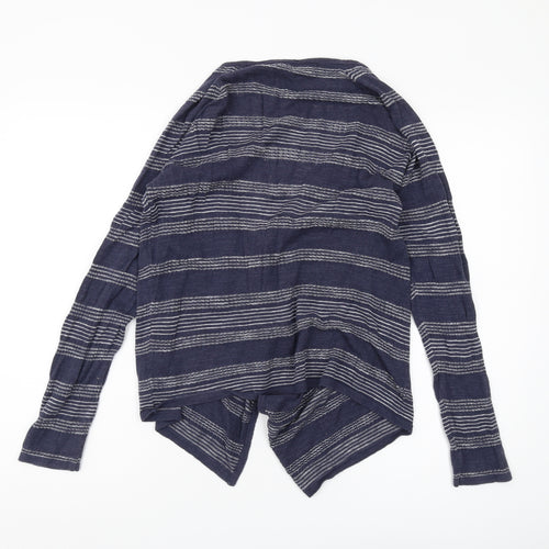 FatFace Women's Blue Striped Cardigan Size 10