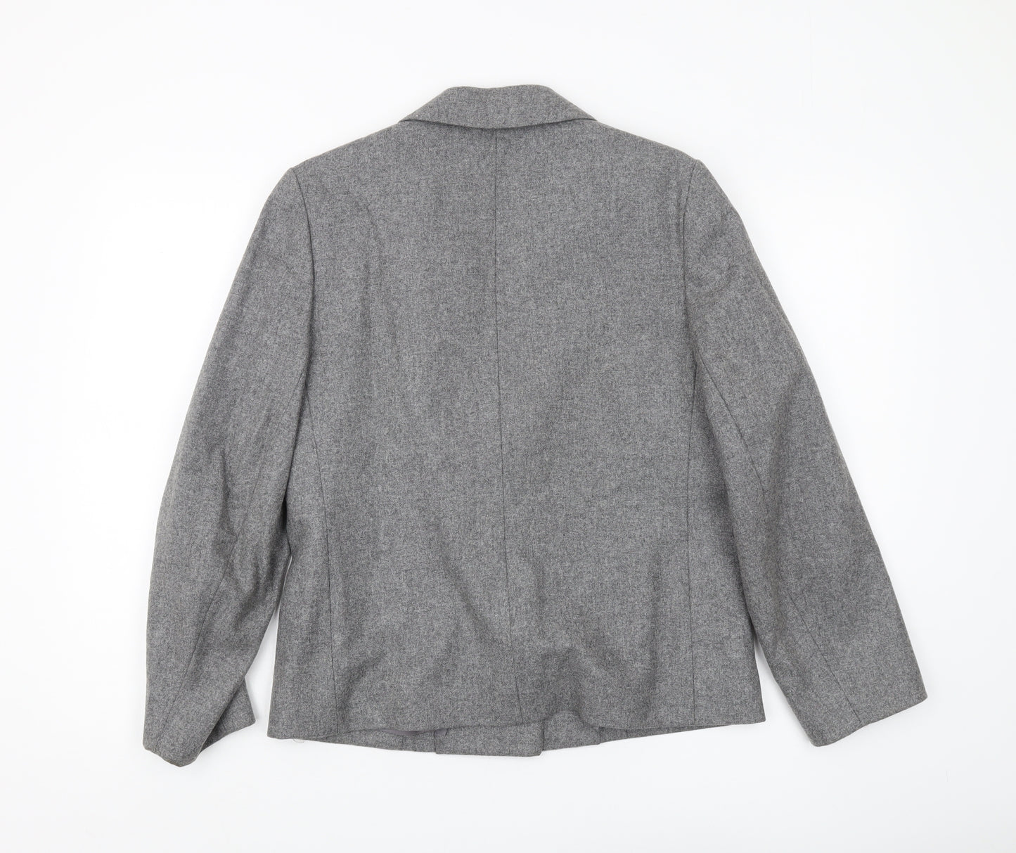 Eastex Women's Grey Wool Blazer Size 12 – Vintage Style