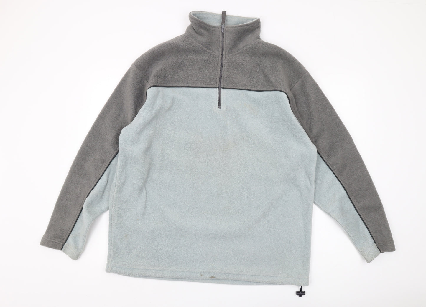 Peter Storm Men's Grey Fleece 1/2 Zip Sweatshirt, Size L