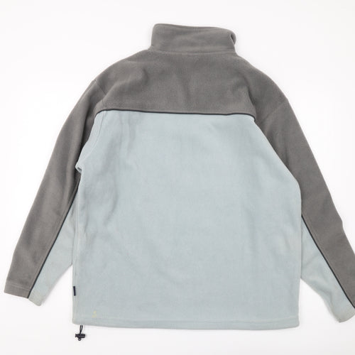 Peter Storm Men's Grey Fleece 1/2 Zip Sweatshirt, Size L