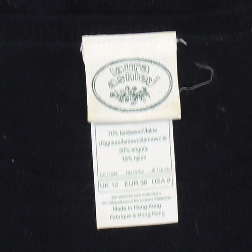 Laura Ashley Women's Black Pullover Jumper Size 18
