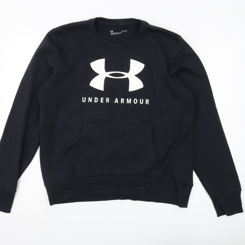 Under Armour Men's Black Pullover Sweatshirt L