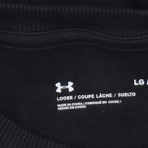 Under Armour Men's Black Pullover Sweatshirt L