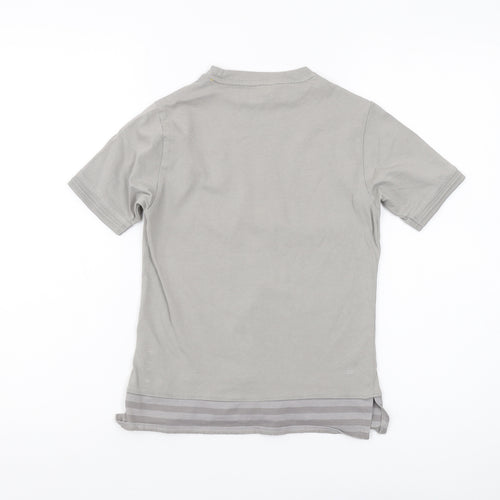 New Balance Boys Grey T-Shirt, 7-8 Years, Sports Style Casual