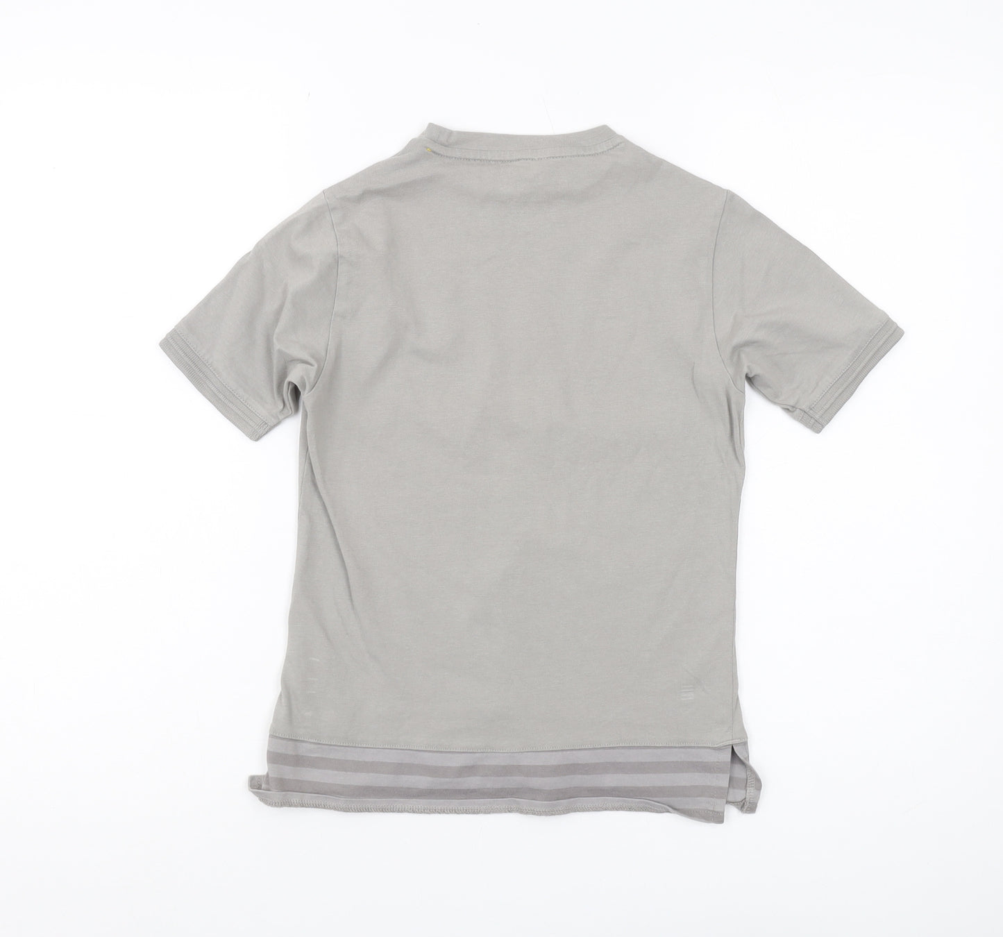 New Balance Boys Grey T-Shirt, 7-8 Years, Sports Style Casual