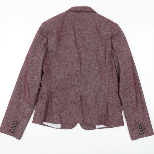 Banana Republic Women's Red Blazer Size 6 Classic Style