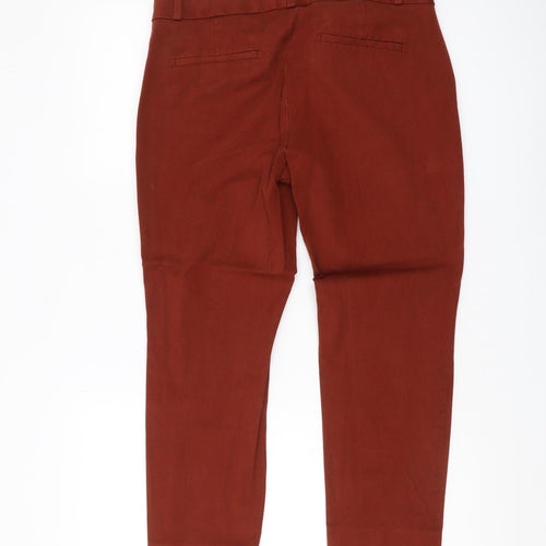 Banana Republic Women's Brown Cropped Trousers, Size 8