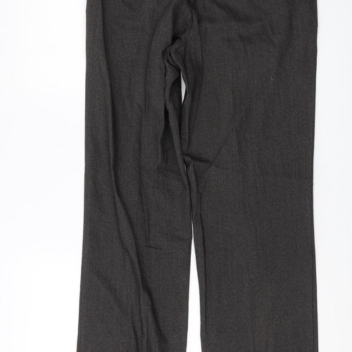 Hugo Boss Men's Grey Dress Pants, Size M, Regular Fit