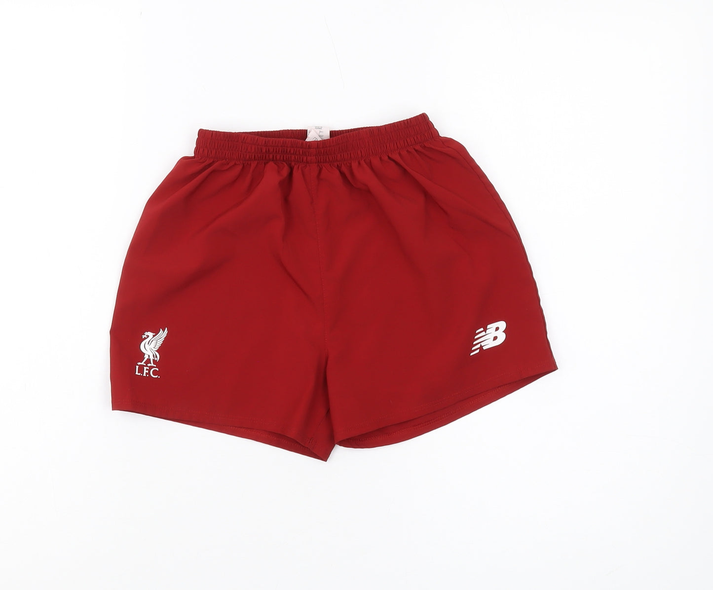 New Balance Boys Red Athletic Shorts 6-7 Years Football Style