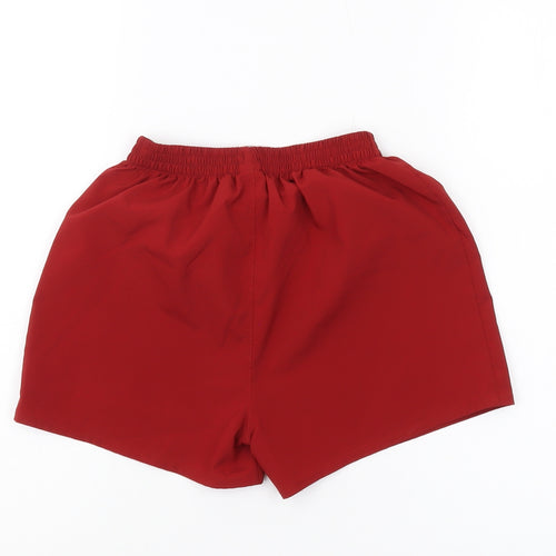 New Balance Boys Red Athletic Shorts 6-7 Years Football Style