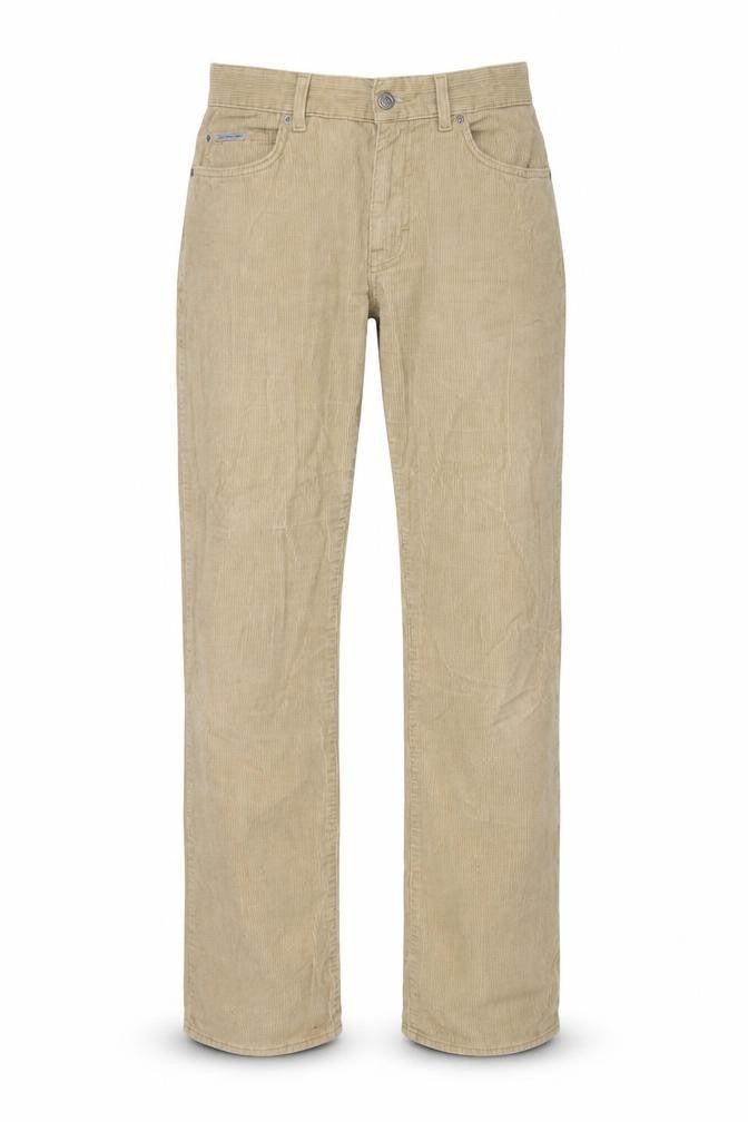 Calvin Klein Men's Beige Corduroy Trousers Size 29