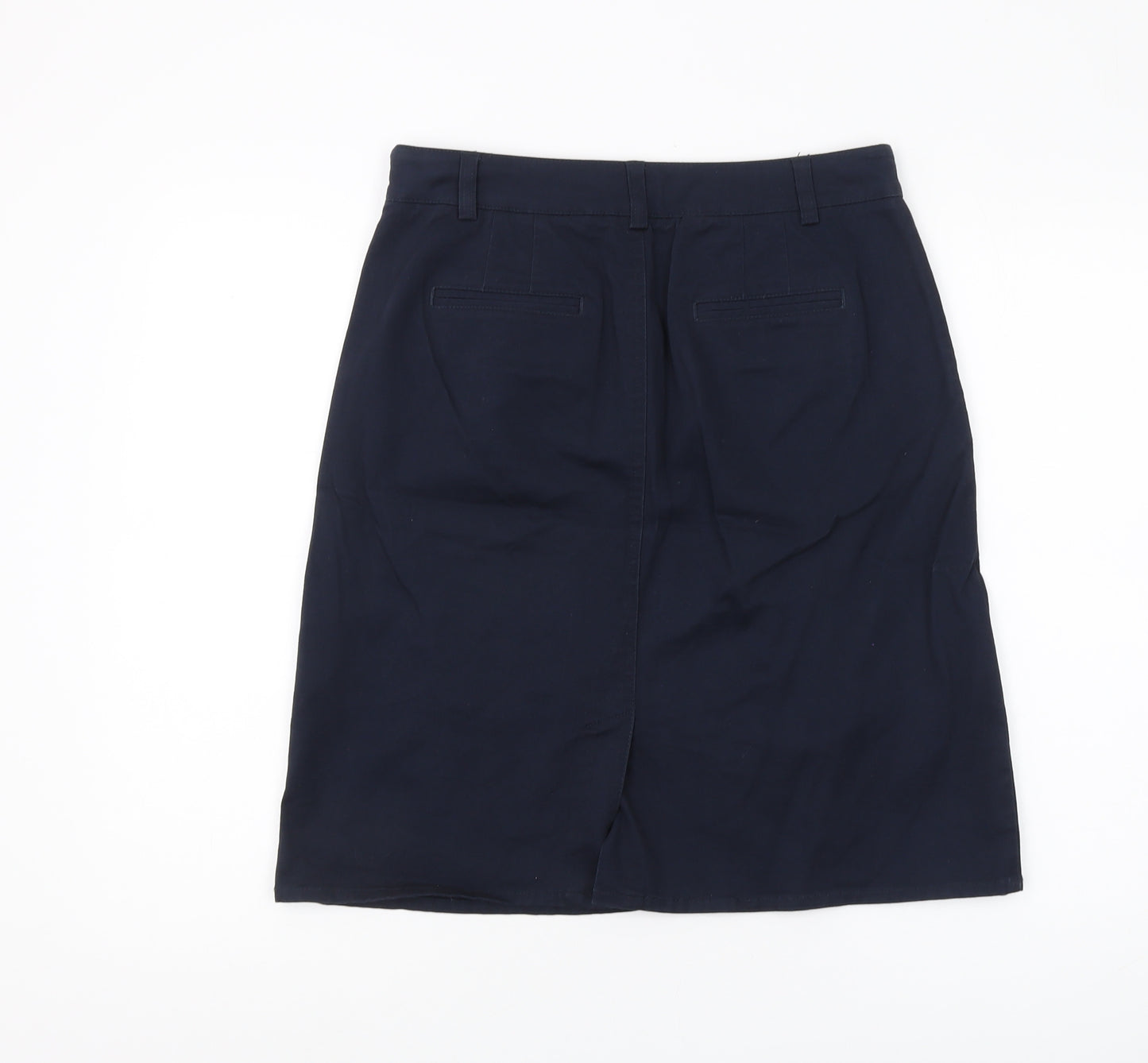 Laura Ashley Women's Blue Pencil Skirt Size 10