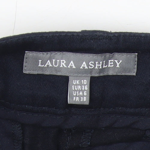 Laura Ashley Women's Blue Pencil Skirt Size 10