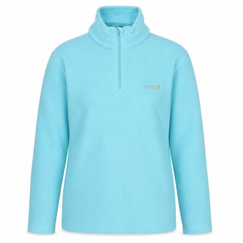 Regatta Women's Blue Hooded Fleece Sweatshirt Size 10