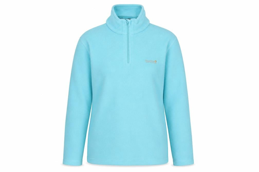 Regatta Women's Blue Hooded Fleece Sweatshirt Size 10