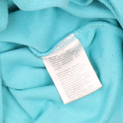 Regatta Women's Blue Hooded Fleece Sweatshirt Size 10
