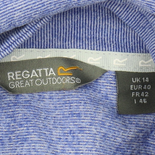 Regatta Women's Purple Pullover Sweatshirt, UK 14