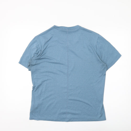 Adidas Women's Blue M Running T-Shirt - UK Medium