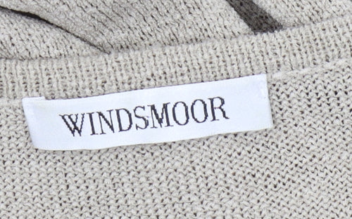 Windsmoor Women Beige Pullover Jumper Medium
