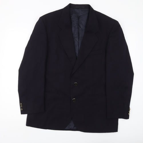 Centaur Men's Blue Blazer Size 40S Formal Wool