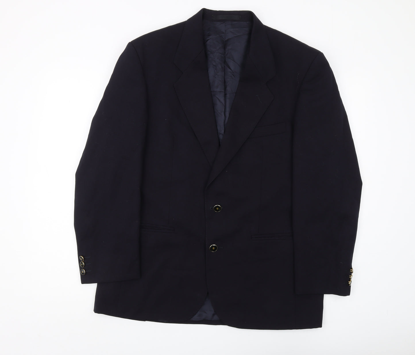Centaur Men's Blue Blazer Size 40S Formal Wool