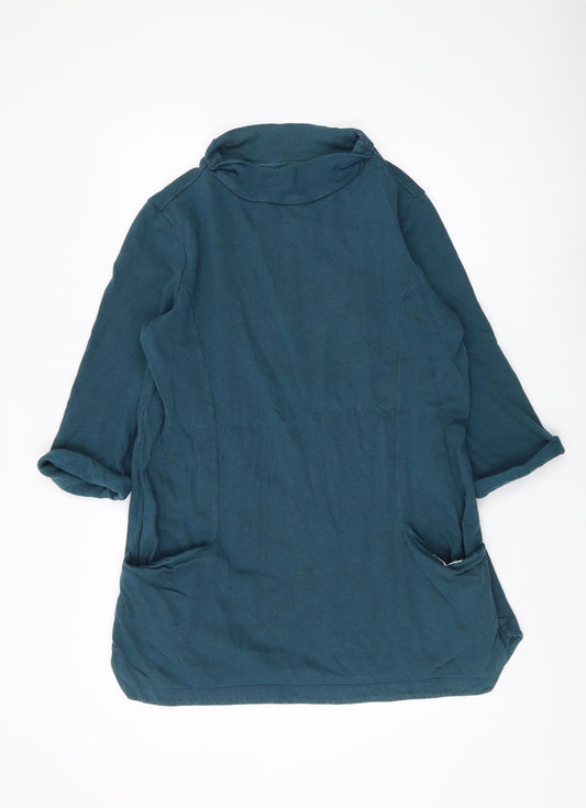 Blue Seasalt Cornwall Women's Tunic Sweatshirt, Size 14