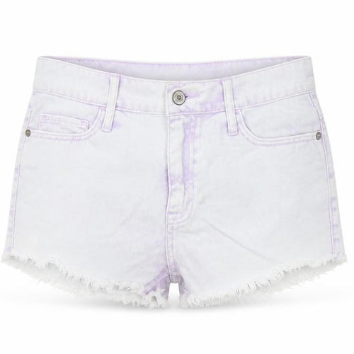 Abercrombie & Fitch Women's White Cut-Off Denim Shorts
