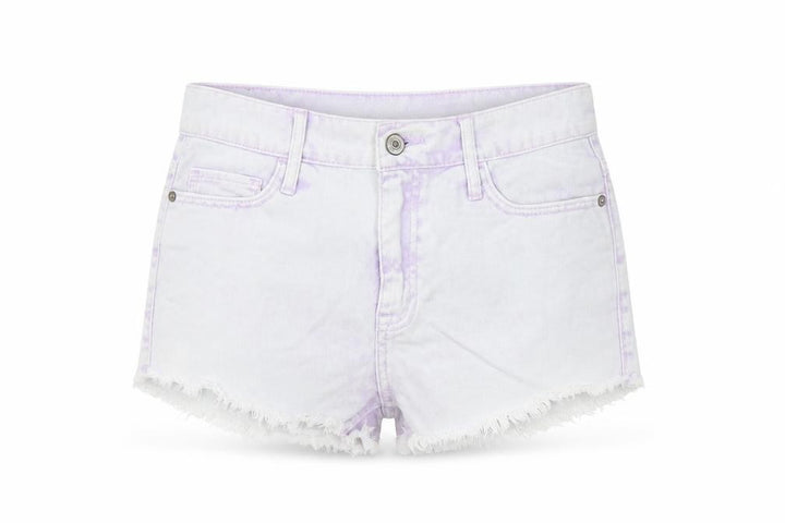 Abercrombie & Fitch Women's White Cut-Off Denim Shorts