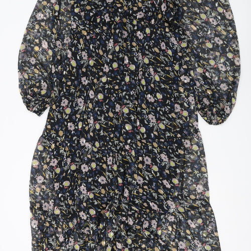 River Island Women's Floral A-Line Dress, Size 10
