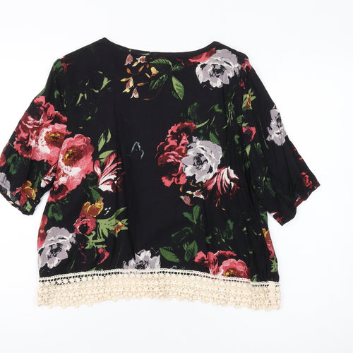 Abercrombie & Fitch Women's Multicoloured Floral Tunic L