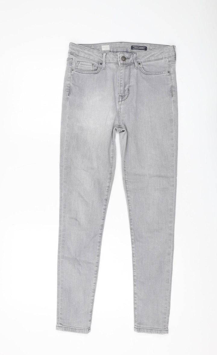 Tommy Hilfiger Women's Grey Skinny Jeans, Size 30, Stylish
