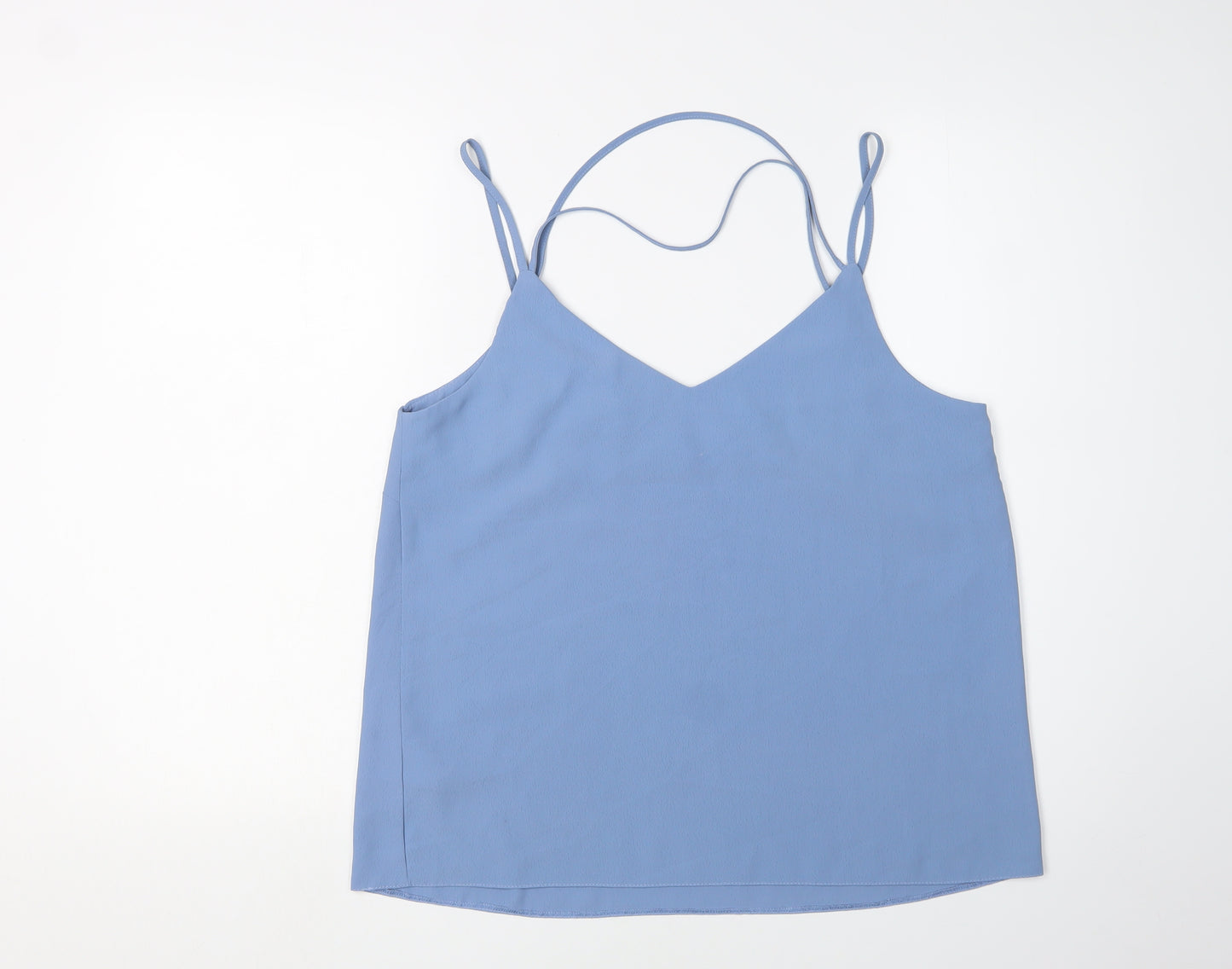 New Look Women's Blue Camisole Tank Top, Size 12
