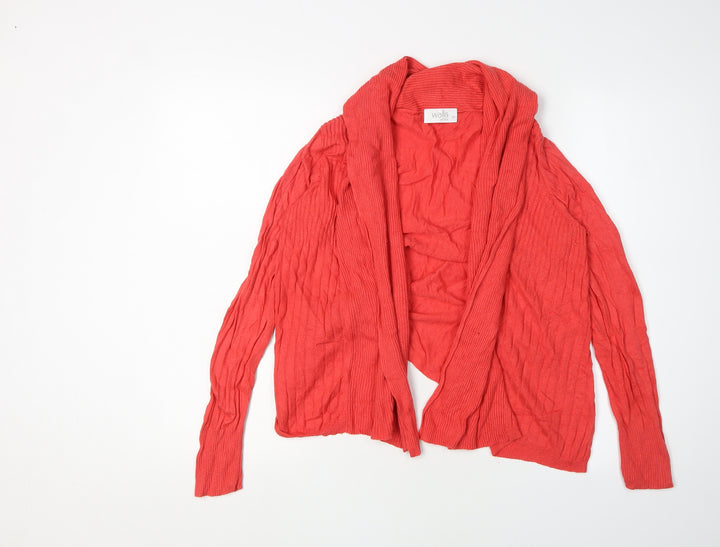Wallis Red Petite Cardigan M Women's Knitwear