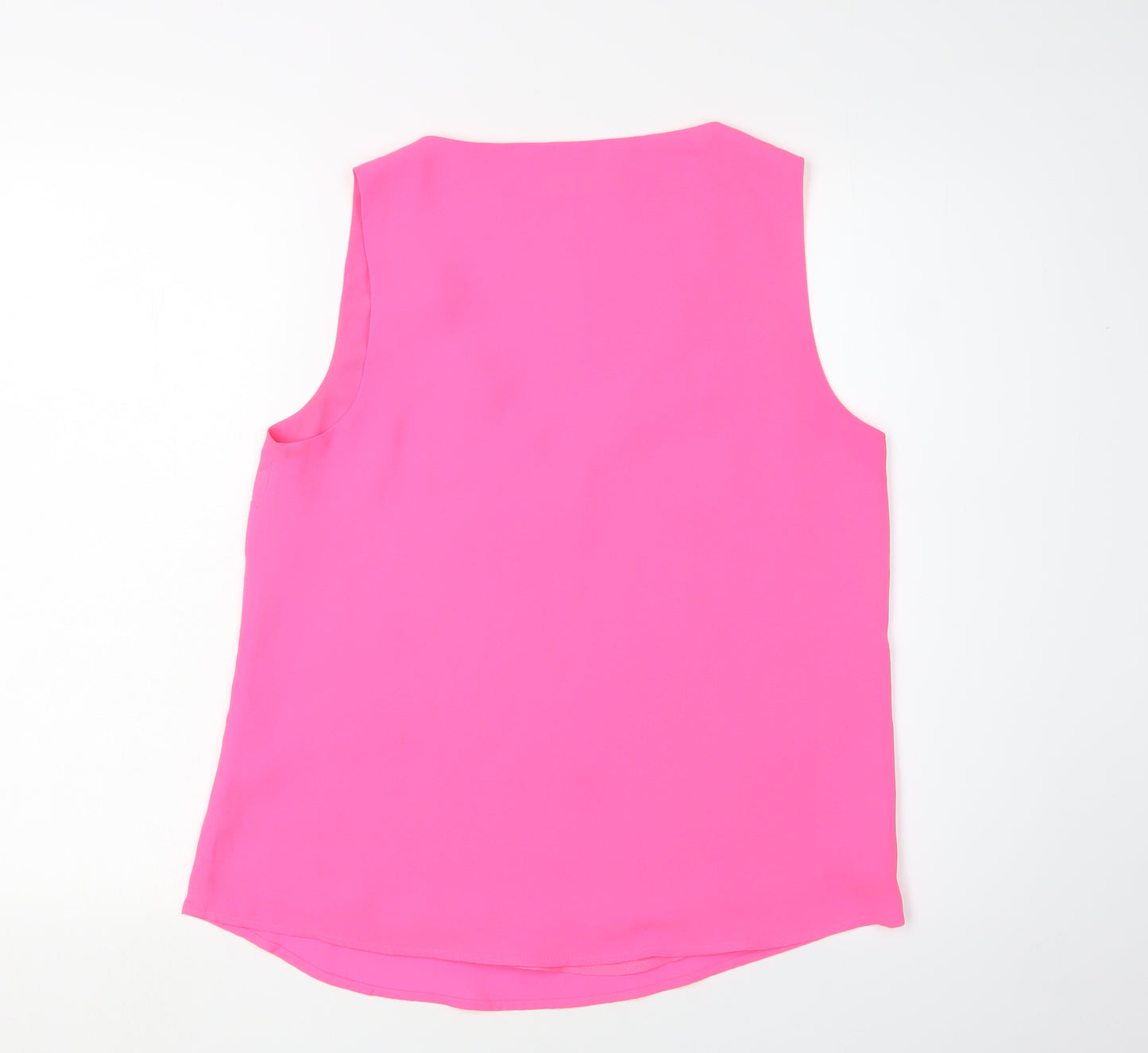 Oasis Women’s Pink Sleeveless V-Neck Tank Top Size 12