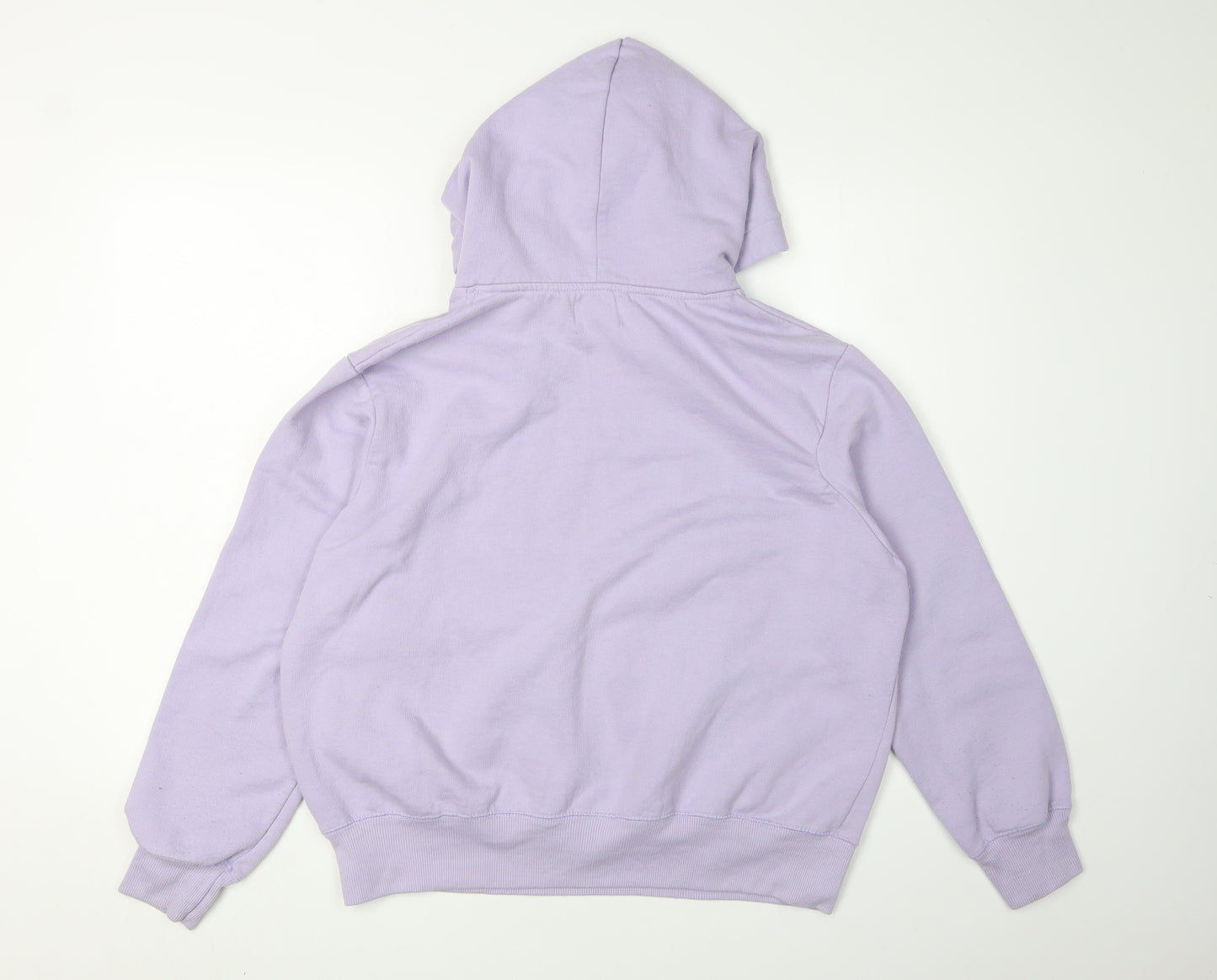 Pacific Republic Unisex Purple Pullover Hoodie L