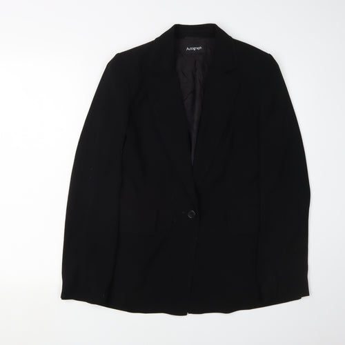 Marks and Spencer Women's Black Size 10 Blazer