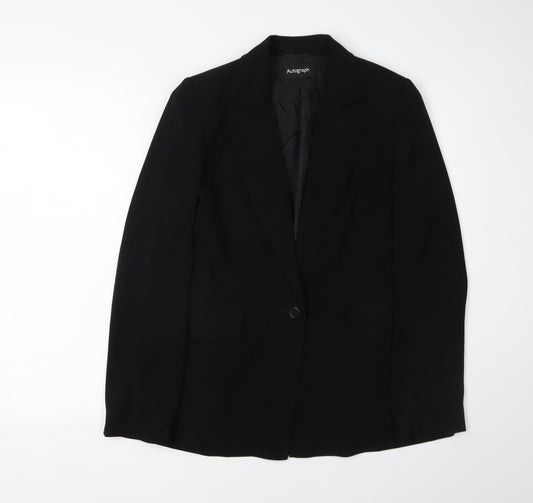 Marks and Spencer Women's Black Size 10 Blazer