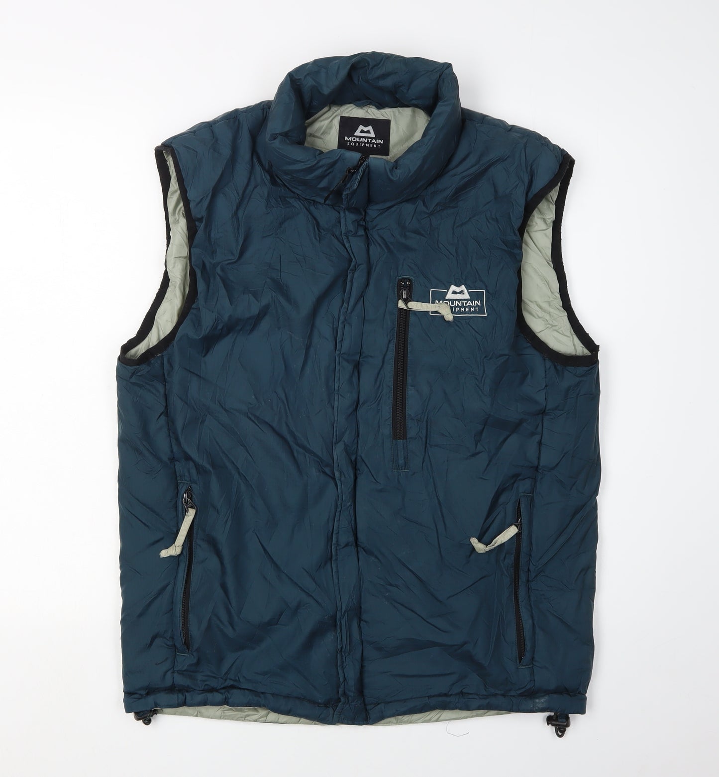 Mountain Equipment Men's Blue Puffer Waistcoat S Outdoor