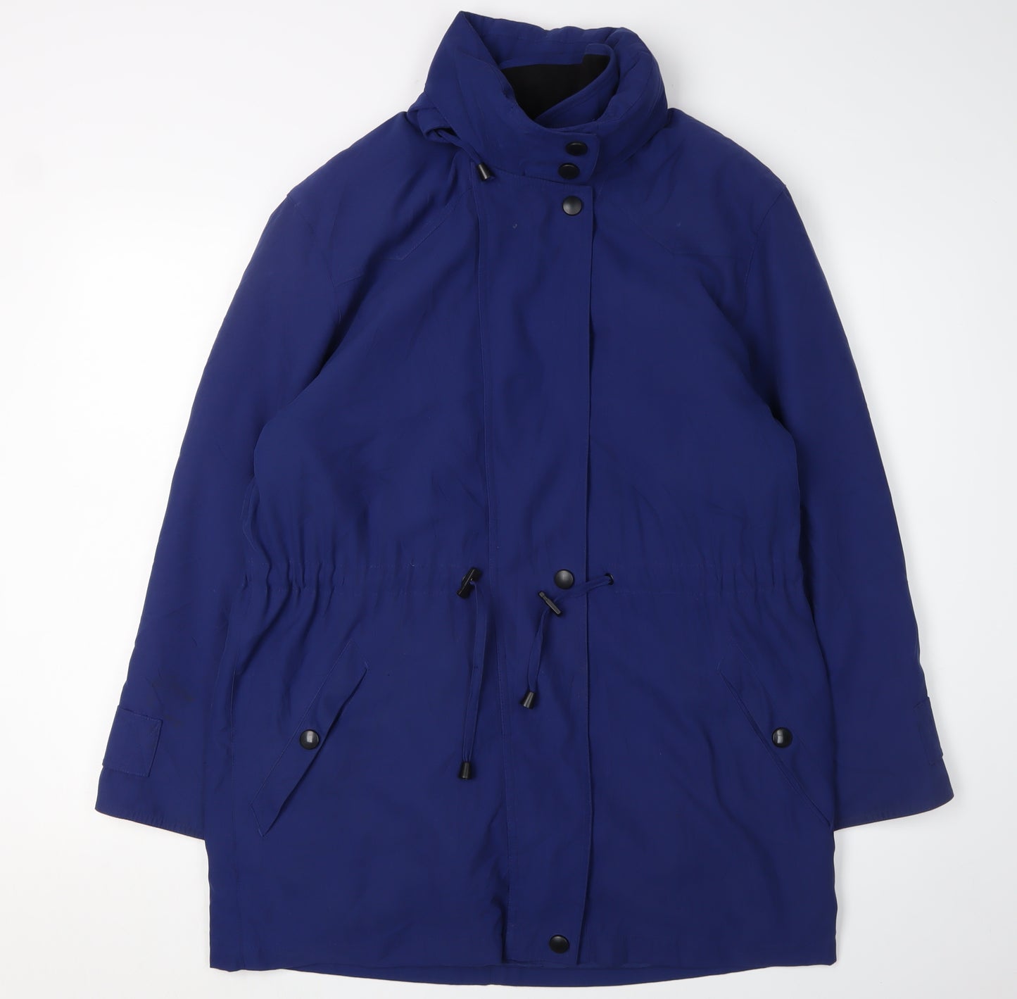Cloud Nine Women's Blue Parka, Size S, Winter Essential