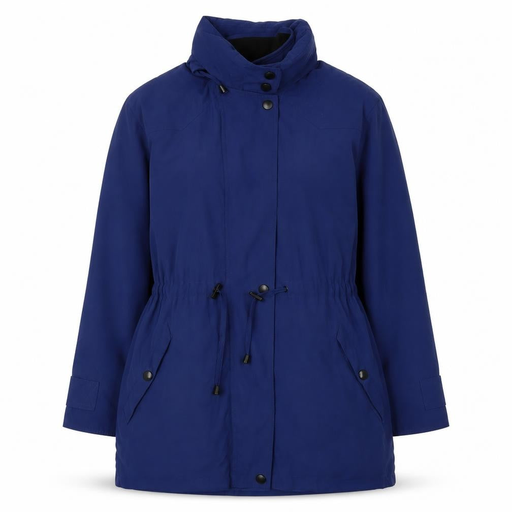 Cloud Nine Women's Blue Parka, Size S, Winter Essential
