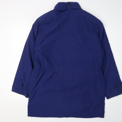 Cloud Nine Women's Blue Parka, Size S, Winter Essential